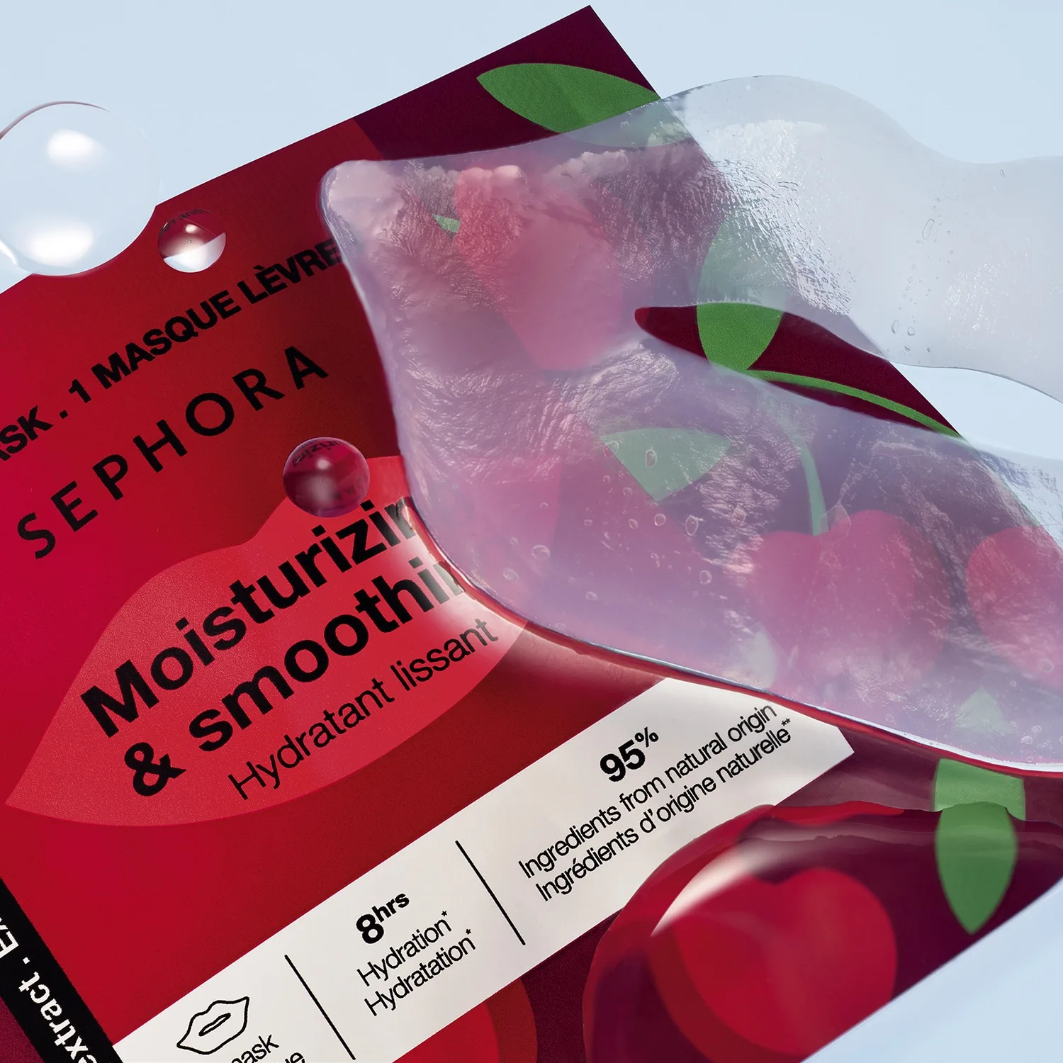 cherry lip set - kirazlı dudak bakım seti