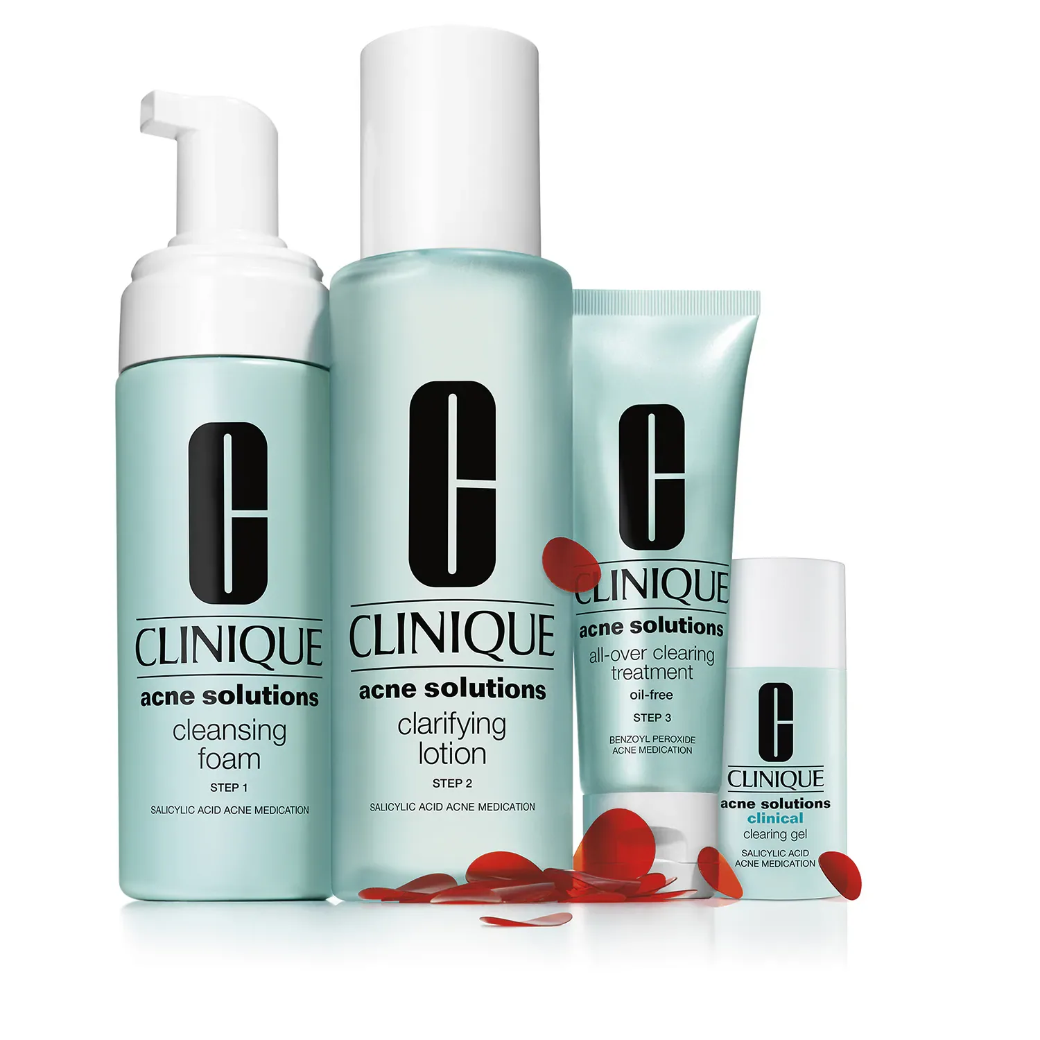 anti-blemish solutions - 3-step skin care system cleansing foam s.o.s