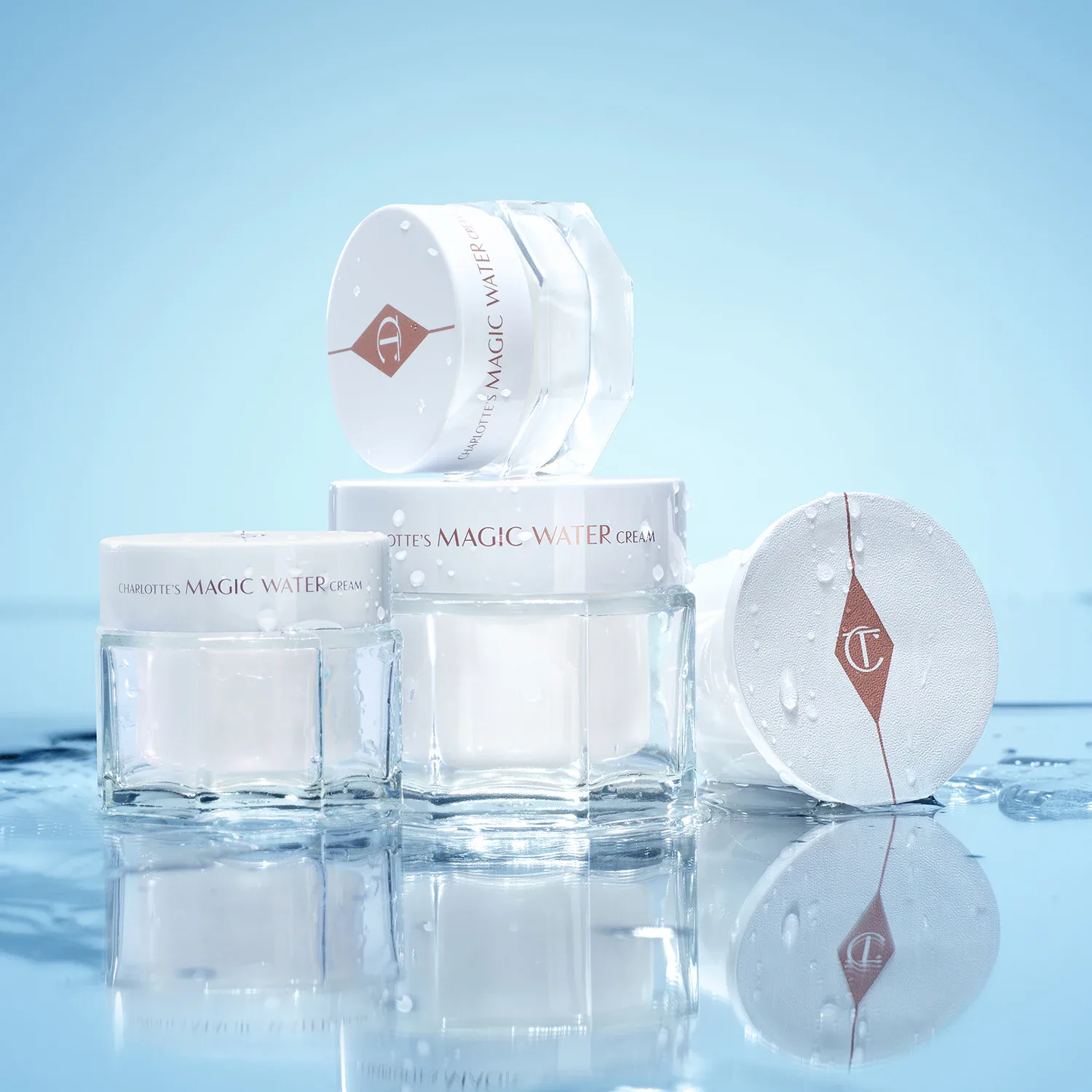 charlotte's magic water cream - yüz için nemlendirici jel krem